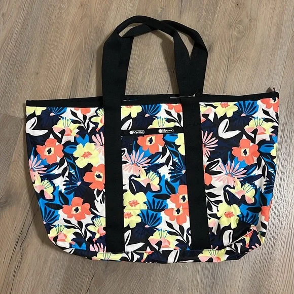 LeSportsac Alameda 3901 East/West Tote Bag and Pouch Set NWT - Picture 2 of 13